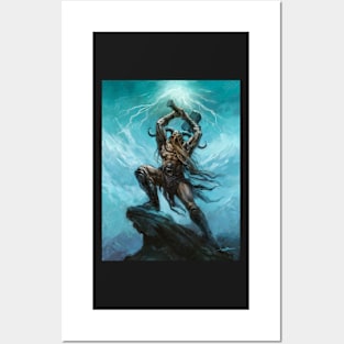 Norse God Thor Posters and Art